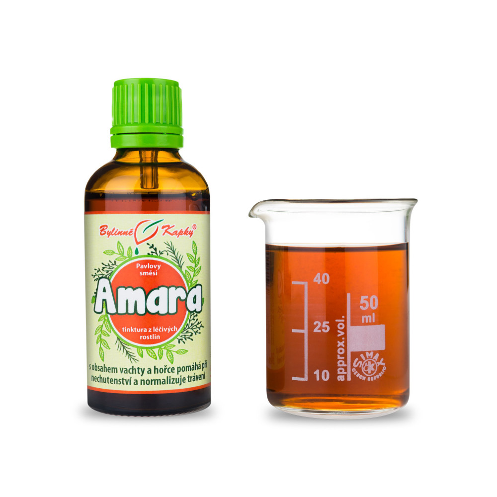 Amara tinktura 50 ml - Bylinné Kapky