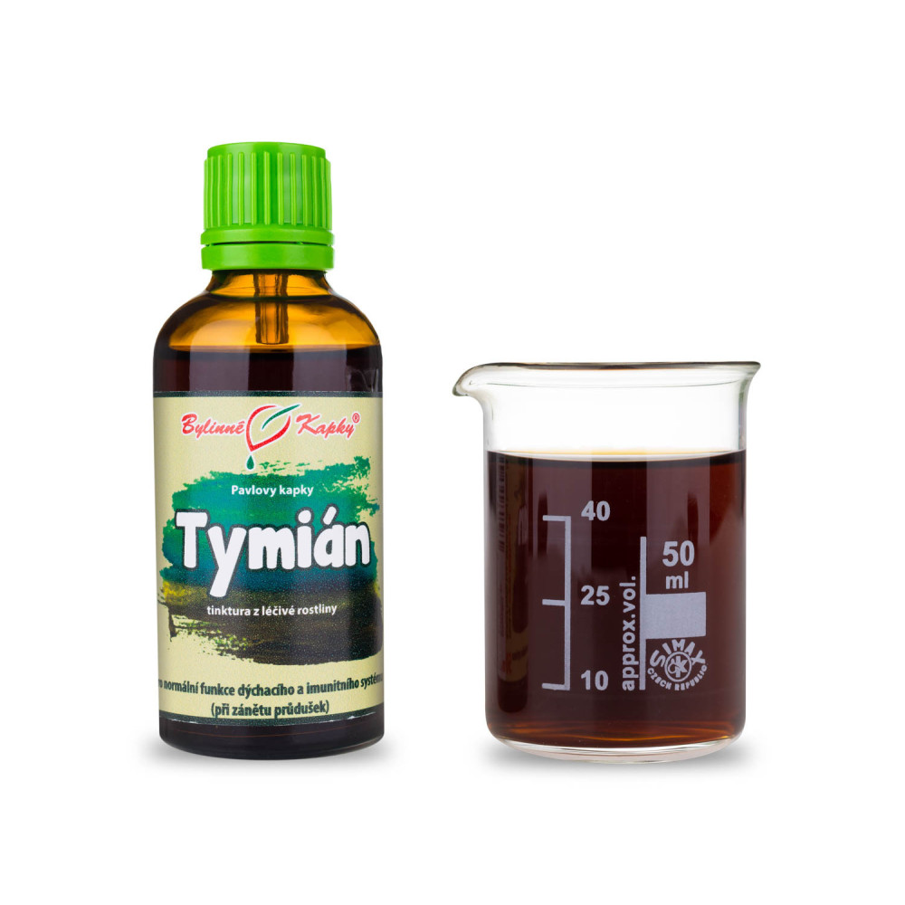 Tymián tinktura 50 ml - Bylinné Kapky