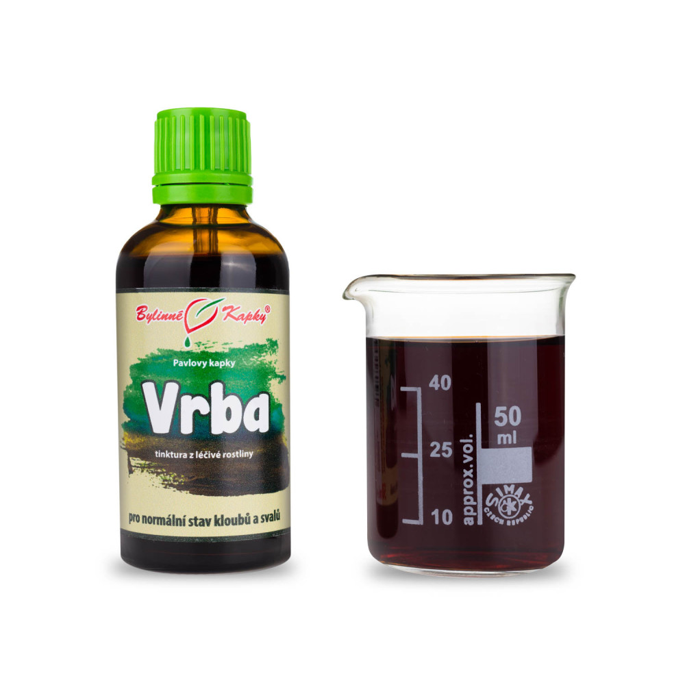 Vrba tinktura 50 ml - Bylinné Kapky