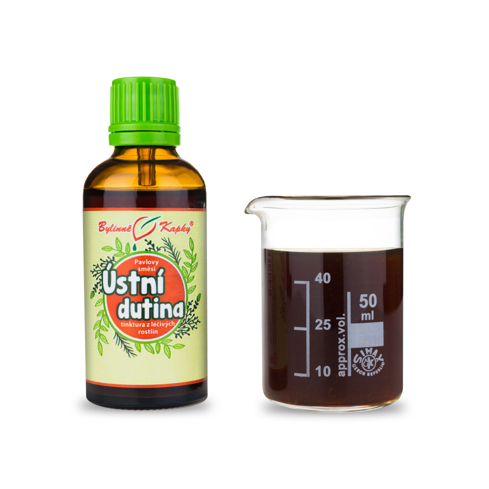 Ústní dutina tinktura 50 ml - Bylinné Kapky