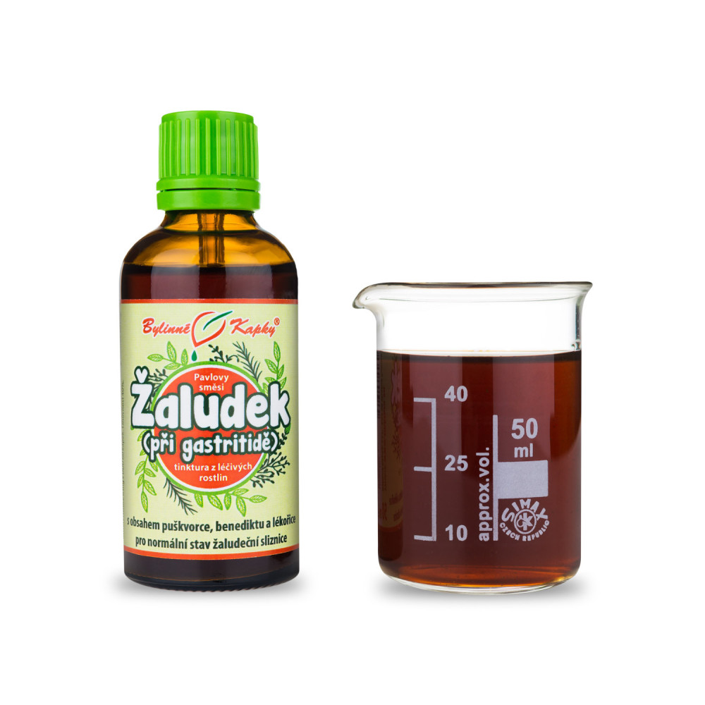 Žaludek tinktura 50 ml - Bylinné Kapky