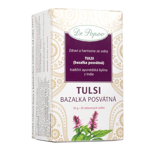 Tulsi bylinný čaj 30 g - Dr. Popov