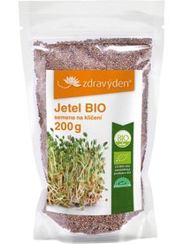 Jetel BIO  semena na klíčení 200 g - Zdravý den