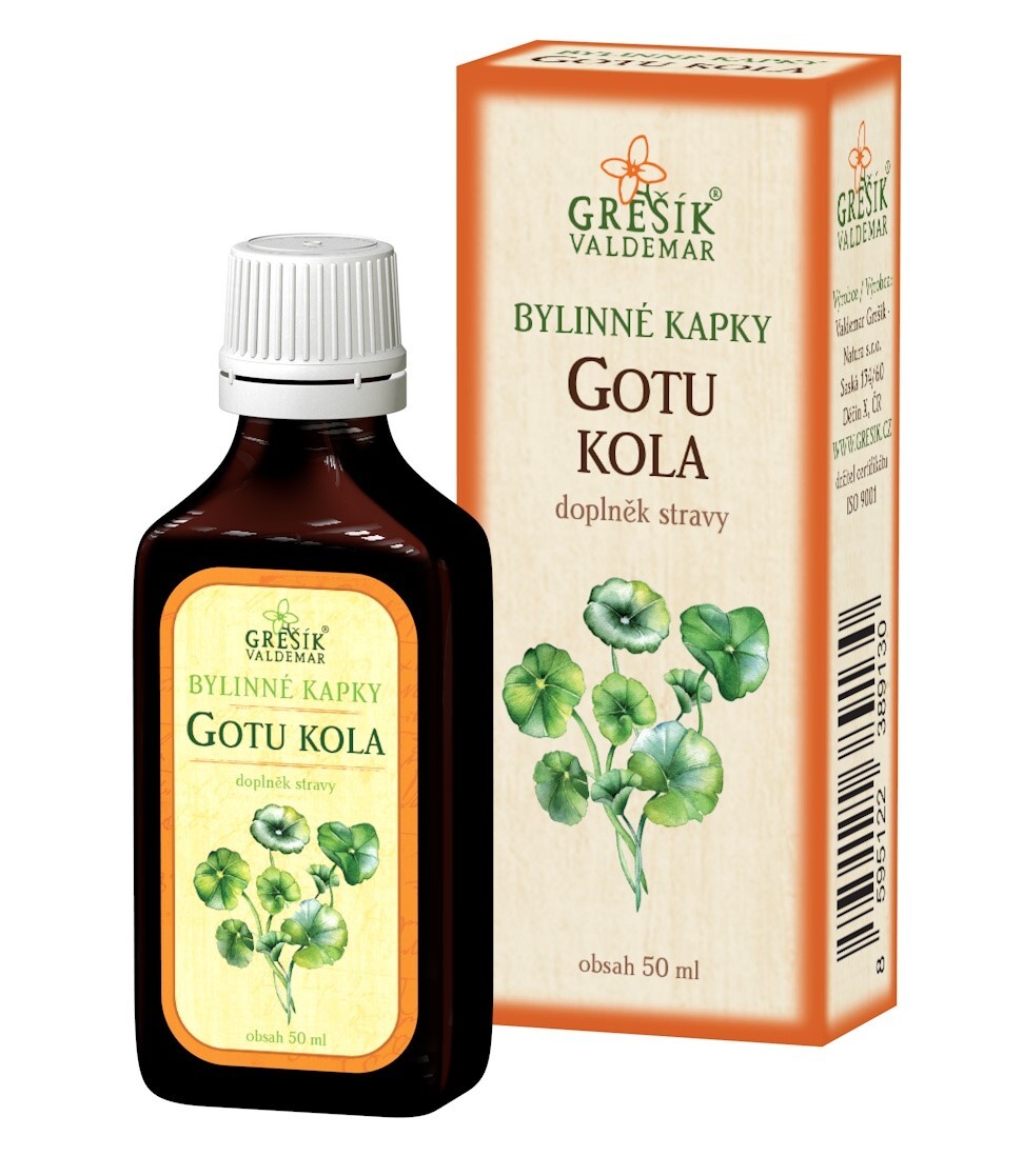 Gotu kola kapky 50 ml - Grešík