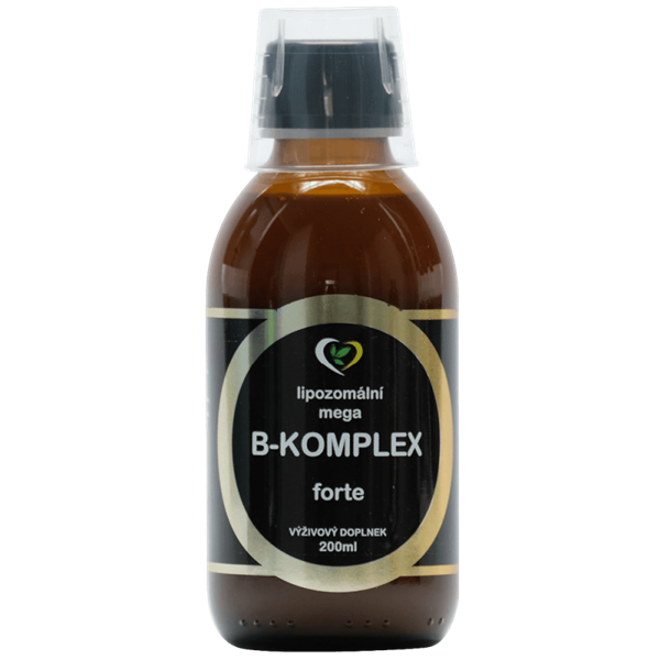 Liposomální vitamín mega B-Komplex forte 200 ml