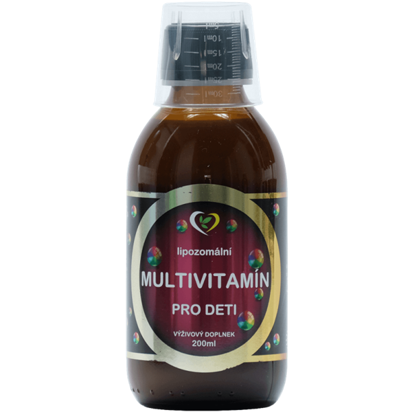 Liposomální multivitamín pro děti (C+D3+Zinek) 200ml